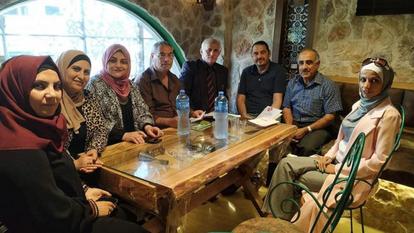 الجمعية الفلسطينية لمكافحة التدخين تستقبل المستشار الإعلامي الدولي الدكتور نزار الحرباوي
