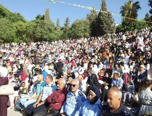 الشبيبة الطلابية بكليات ومعاهد نابلس تخرج فوج "حي الشيخ جراح"