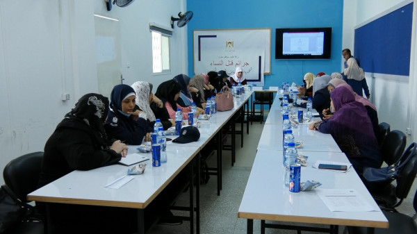 شاهد: "شؤون المرأة" بغزة تعقد ورشة حول جرائم قتل النساء والتحديات وآليات التدخل المقترحة