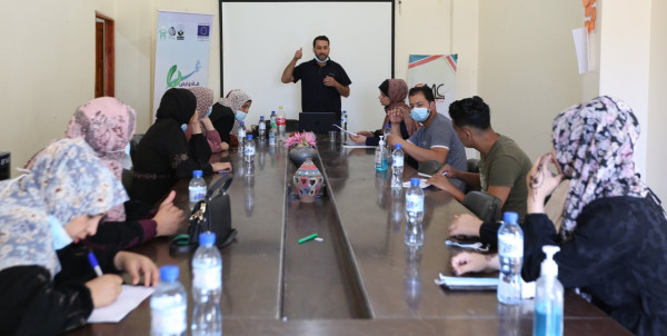 مركز الإعلام المجتمعي (CMC) ينفذ سلسلة من لقاءات التوعية في محافظة رفح