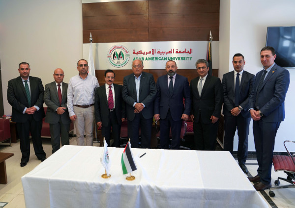 العربية الأمريكية توقع اتفاقية تعاون وتبادل للخبرات مع النيابة العامة لدولة فلسطين