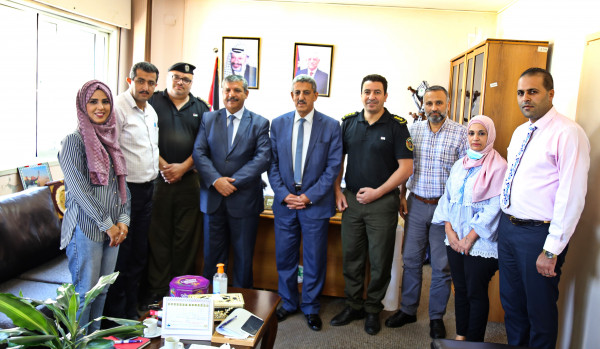المطور يلتقي مع مدير هيئة التوجيه السياسي والوطني لمحافظة رام الله والبيرة