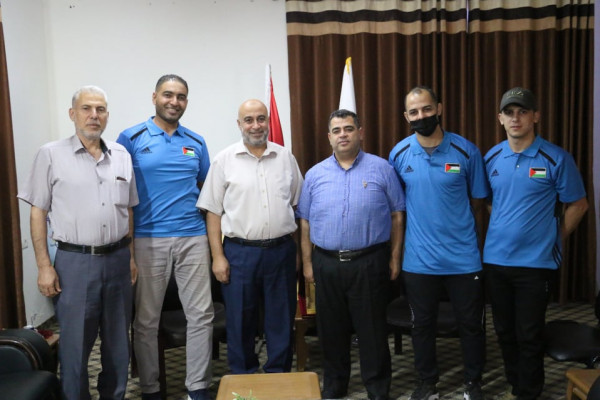 المجلس الأعلى يساند منتخب كرة الطاولة ويكرم "سهيل الأسعد" بطل العرب في كمال الأجسام