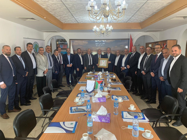 جمعية رجال الأعمال الفلسطينيين تستقبل رئيس مجلس إدارة صندوق الاستثمار