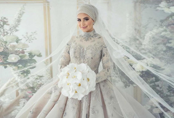 أبرز فساتين زفاف للمحجبات 2022