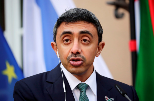 وزير الخارجية الإماراتي: سأزور إسرائيل قريبا للقاء الأصدقاء والشركاء