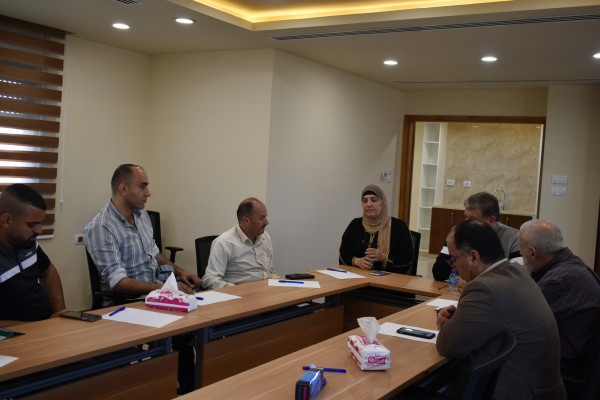 الجمعية الفلسطينية لأمراض نزف الدم تجتمع مع منسقي المرضى من المحافظات المختلفة