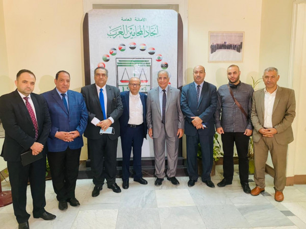 الأمانة العامة لاتحاد المحامين العرب تستقبل رئيس هيئة الأسرى في مقرها بالقاهرة