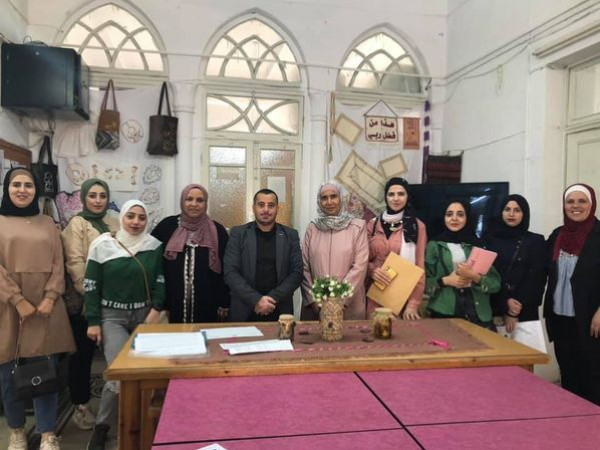 تأهيل فتيات نابلس يبحث آفاق التعاون مع الجمعية الوطنية الفلسطينية للتنمية