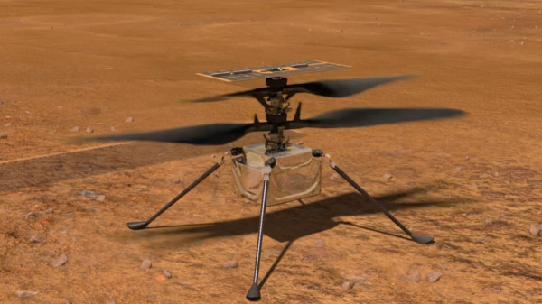 وكالة الفضاء الأمركية تنشر فيديو لرحلة مروحية (Ingenuity) إلى المريخ