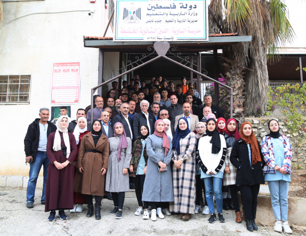 "التربية" تنظم جولة دعم ومساندة للمدارس المستهدفة في الساوية واللبن