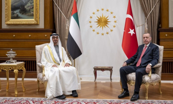 الإمارات تعلن تخصيص 10 مليارات دولار للاستثمار في تركيا