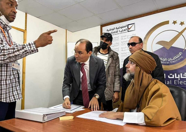 سيف الإسلام القذافي يوجه رسالة لليبيين بعد قرار رفض ترشحه للانتخابات