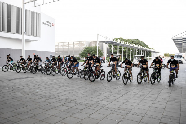 قسم الرياضة بجامعة الإمارات تقيم "سباق جامعة ‏الإمارات للدراجات الهوائية"