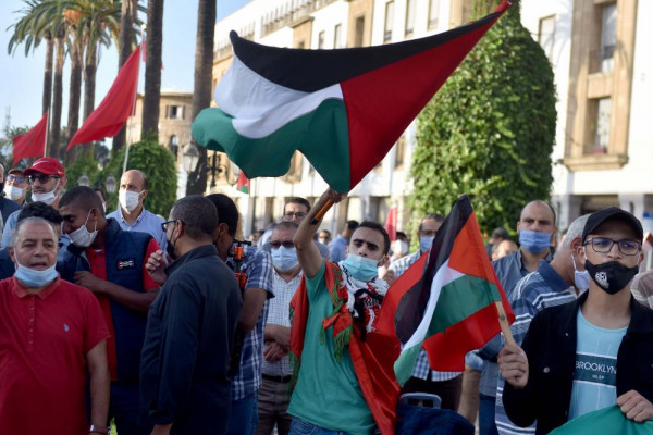 مظاهرات احتجاجية في مدن مغربية رفضاً للتطبيع مع إسرائيل