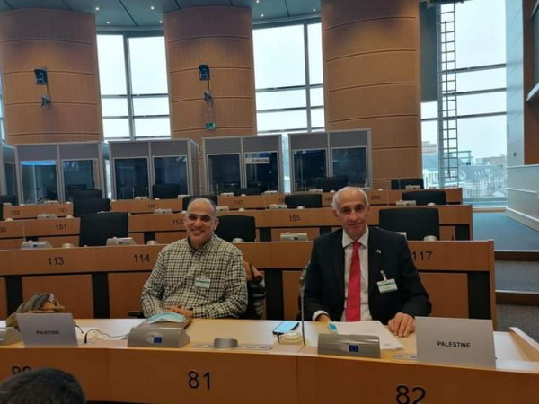 المجلس الوطني الفلسطيني يشارك في أعمال الجمعية البرلمانية في بروكسل