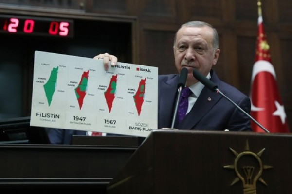 أردوغان: القدس ليست قضية مجموعة من المسلمين الشجعان فقط