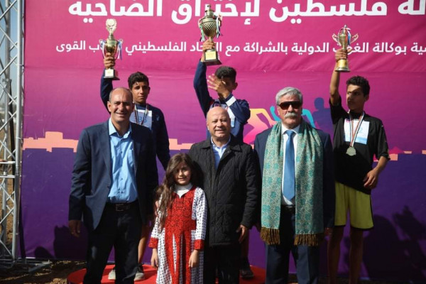 الوكالة واتحاد ألعاب القوى يختتمان بطولة فلسطين لاختراق الضاحية