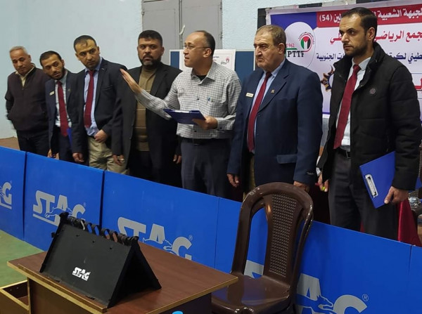 أبطال كرة الطاولة يتنافسون على المراتب المتقدمة للبطولة الفردية بغزة