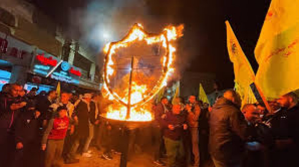 إيقاد شعلة انطلاقة الثورة الفلسطينية غرب بيت لحم