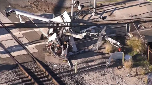 شاهد: قطار يصطدم بطائر في أمريكا