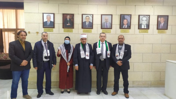 وفد اتحاد البيسبول يلتقي السفير ووزير الأوقاف الفلسطينيين بالسعودية
