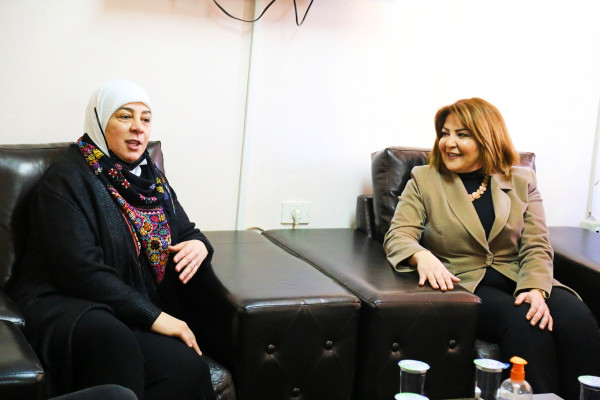 التميمي تبحث مع غنام تعزيز العمل المشترك