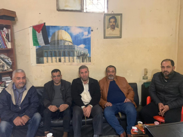 "الجهاد" تزور حزب الشعب الفلسطيني في منطقة صيدا