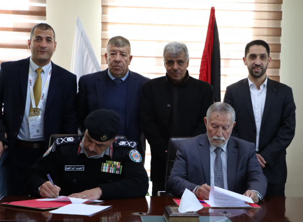 جامعة بوليتكنك فلسطين والدفاع المدني يوقعّان اتفاقية تعاون مُشترك
