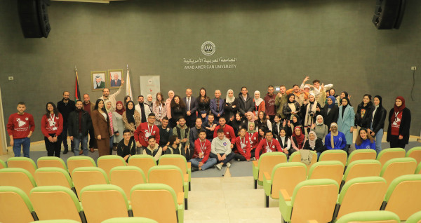 الجامعة العربية الأمريكية تختتم فعاليات اليوم الفلسطيني لمحاكاة الإعلام
