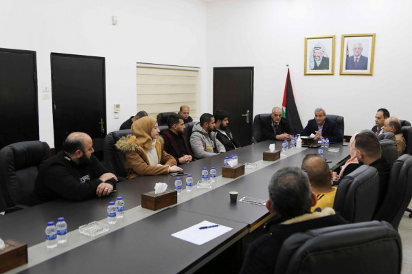 قلقيلية: اجتماع للمجموعات الإسنادية الشبابية في المحافظة