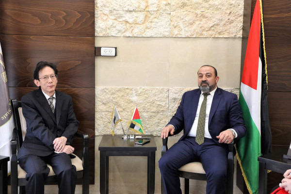 النائب العام يبحث سبل التعاون مع ممثلية اليابان لدى دولة فلسطين