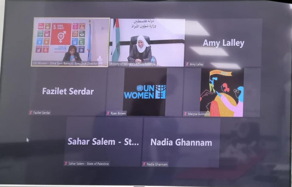 حمد تبحت الشراكة مع المديرة التنفيذية لهيئة الأمم المتحدة للمرأة