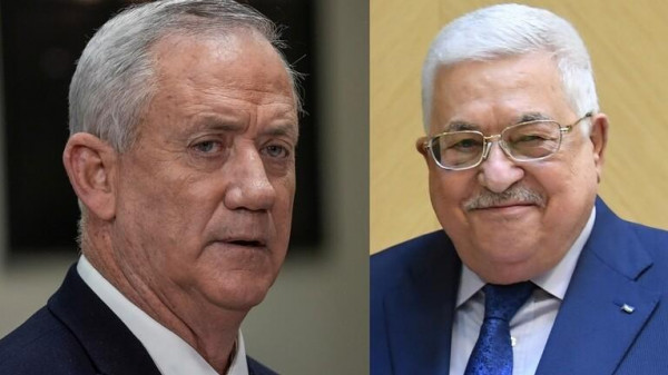 إعلام إسرائيلي: لقاء قريب بين الرئيس عباس وبيني غانتس
