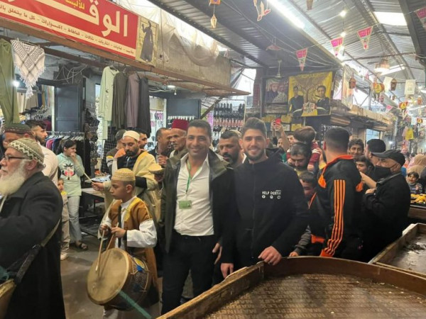 جمعية HELP DUNYA والجالية الفلسطينية في بريمن تفتتحان (سوق رمضان 2022) بمخيم عين الحلوة
