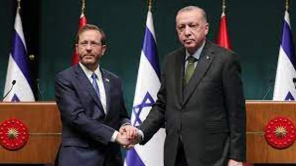 في اتصال هاتفي.. أردوغان ونظيره الإسرائيلي يبحثان التطورات في الأقصى