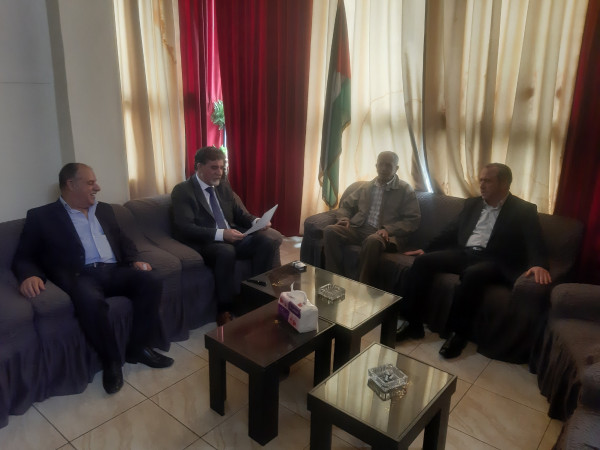 لقاء بين جبهة النضال الشعبي الفلسطيني وحزب الشعب وحزب فدا