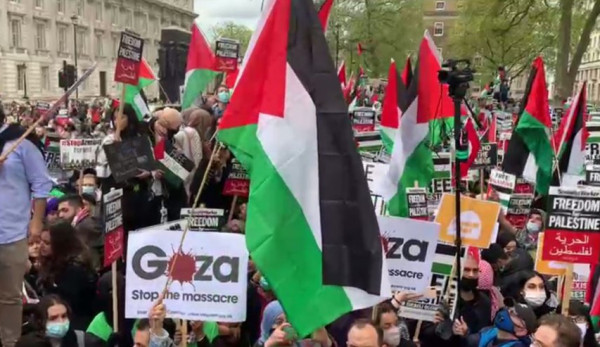 وقفة تضامنية مع الشعب الفلسطيني في مدينة "اسن" بألمانيا