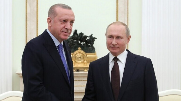 مباحثات مرتقبة جديدة بين بوتين وأردوغان حول الأزمة الأوكرانية خلال الأسبوع الحالي