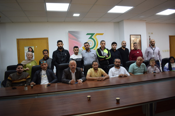 الإغاثة الزراعية توقع اتفاقيات استفادة مع 17 مستفيد ومستفيدة ضمن مشروع "تمكين الشباب الفلسطيني"