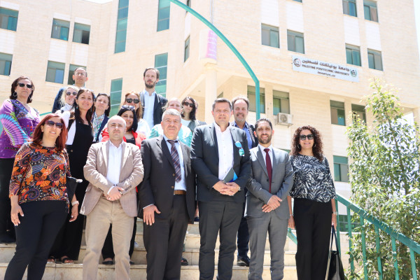 جامعة بوليتكنك فلسطين تسقبل وفداً من الوكالة السويسرية للتنمية وبرنامج الأمم المُتحدة الإنمائي