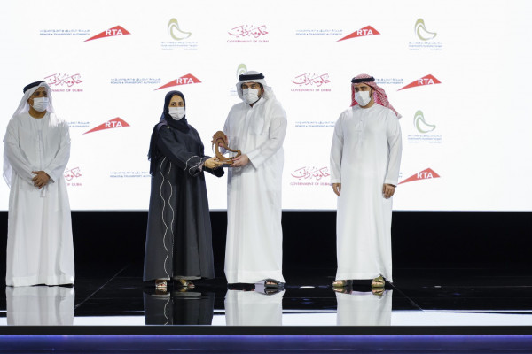هيئة النقل – عجمان تحتل المركز الأول عن فئة إدارة التنقل لجائزة دبي