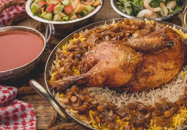 طريقة تحضير مجبوس الدجاج الإماراتي