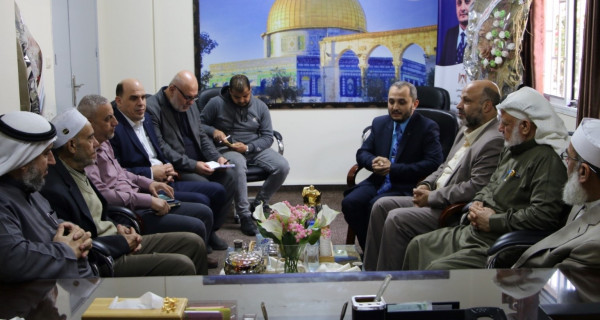لجنة التربية تناقش عدة ملفات مع وكيل وزارة العمل بغزة