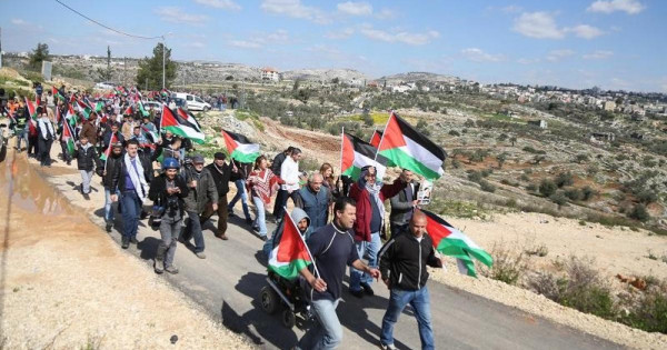 لجنة التنسيق الفصائلي في نابلس تدعو للمشاركة الفعالة ومن أجل علم فلسطين