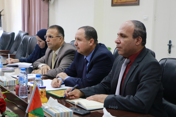 في إطار التعاون المشترك بينها وبين الجامعات الفلسطينية جامعة الأقصى توقع اتفاقية تقديم خدمة مع جامعة بيت لحم