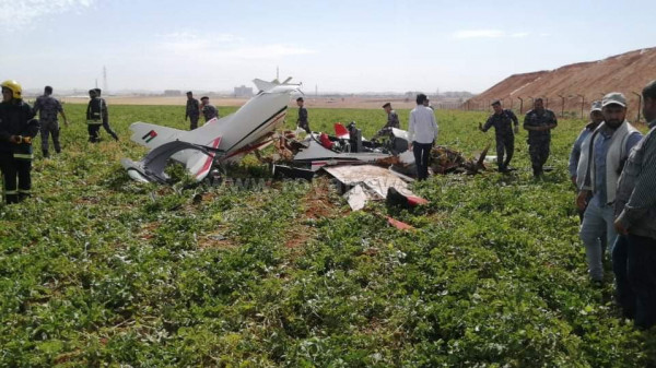 الأردن: مقتل طياريْن نتيجة سقوط طائرة تدريب في منطقة الرمثا بمحافظة إربد