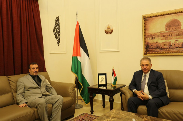 السفير دبور يستقبل نظيره الجزائري في لبنان