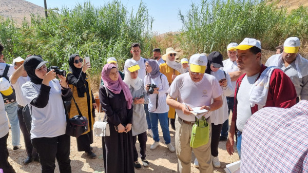 الإغاثة الزراعية تنظم جولة بيئية في الأغوار الفلسطينية