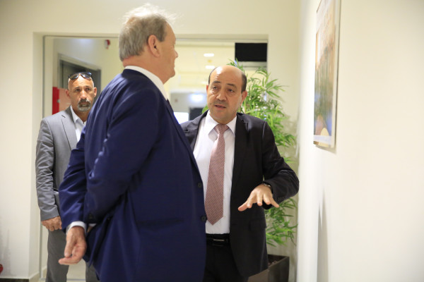 المدرسة الوطنية: أبو زيد يستقبل رئيس المجلس الوطني